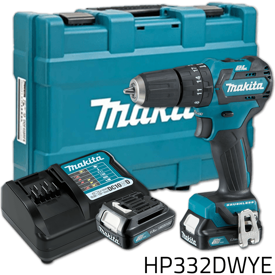 Makita HP332DWYE 12V Cordless Hammer Drill (CXT-Series) | Makita by KHM Megatools Corp. Makita HP332DWYE 12V Cordless Hammer Drill (CXT-Series) | Makita by KHM Megatools Corp.